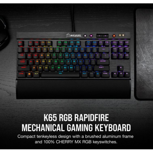 corsair k65 rapidfire cherrymx speed